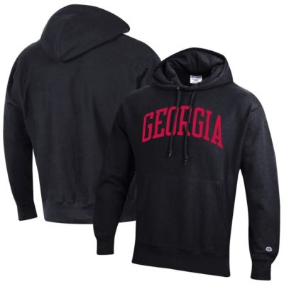 NCAA Georgia Bulldogs Team Arch Reverse Weave Pullover Hoodie