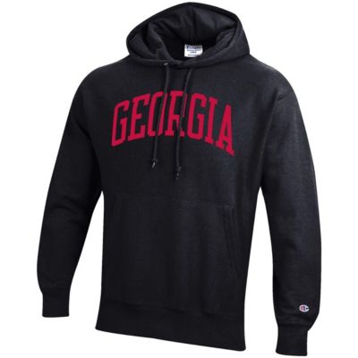 NCAA Georgia Bulldogs Team Arch Reverse Weave Pullover Hoodie