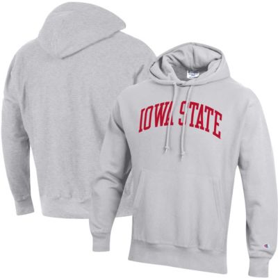 NCAA ed Iowa State Cyclones Team Arch Reverse Weave Pullover Hoodie
