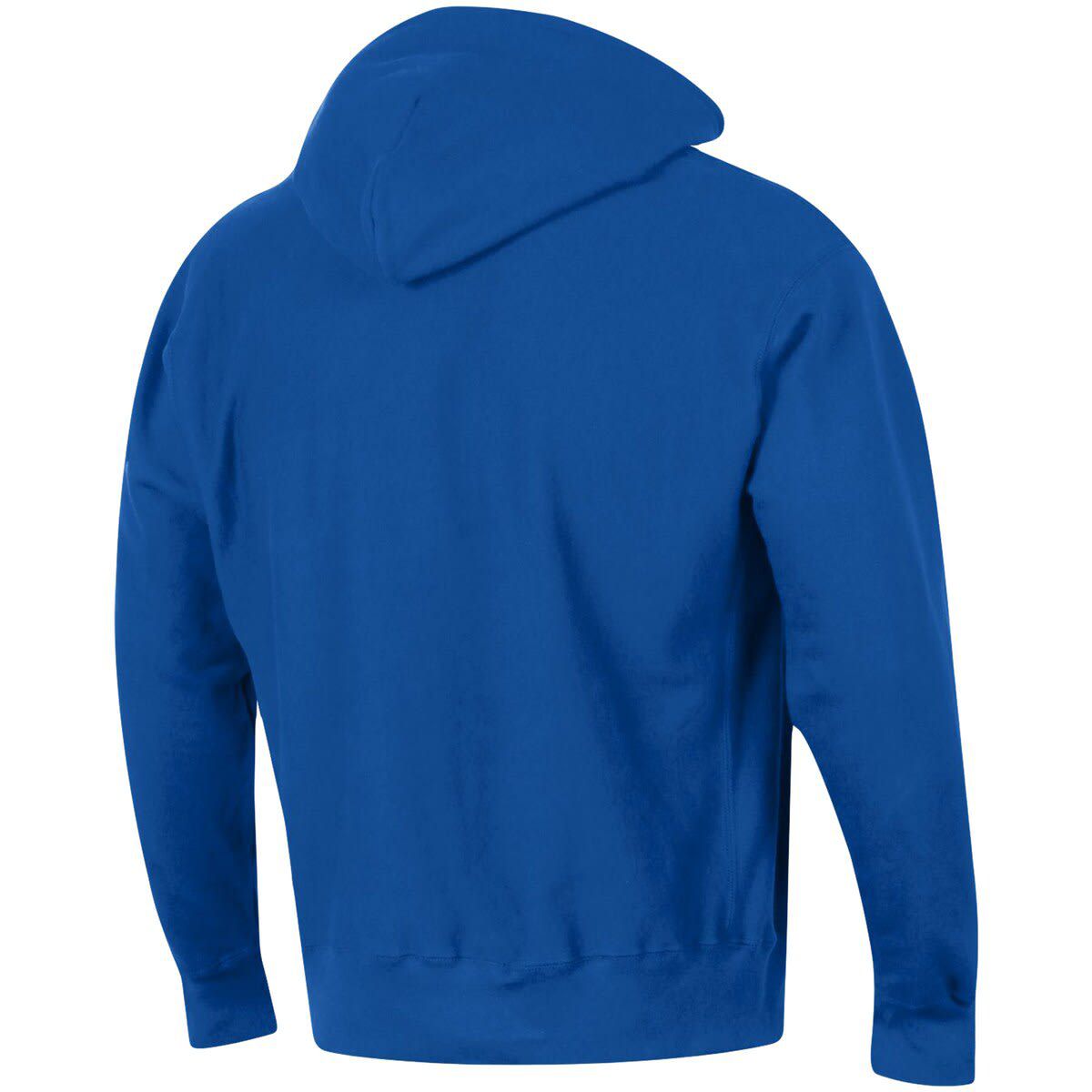 NCAA Kansas Jayhawks Team Arch Reverse Weave Relaxed Fit Pullover Hoodie