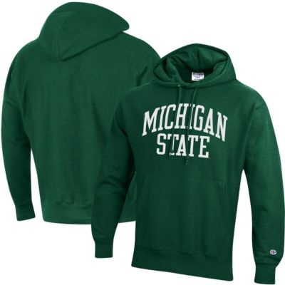 NCAA Michigan State Spartans Team Arch Reverse Weave Pullover Hoodie