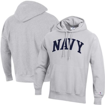 Navy Midshipmen NCAA ed Team Arch Reverse Weave Pullover Hoodie