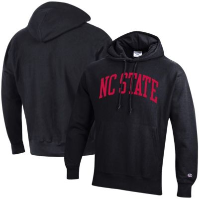 NCAA NC State Wolfpack Team Arch Reverse Weave Pullover Hoodie