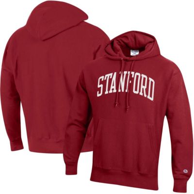 Stanford Cardinal NCAA Team Arch Reverse Weave Pullover Hoodie