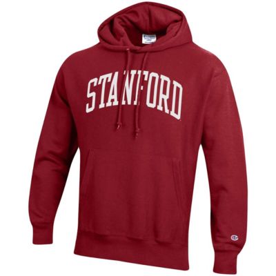 Stanford Cardinal NCAA Team Arch Reverse Weave Pullover Hoodie