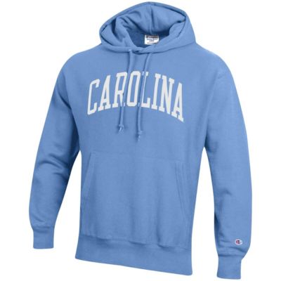 NCAA Carolina North Tar Heels Team Arch Reverse Weave Pullover Hoodie