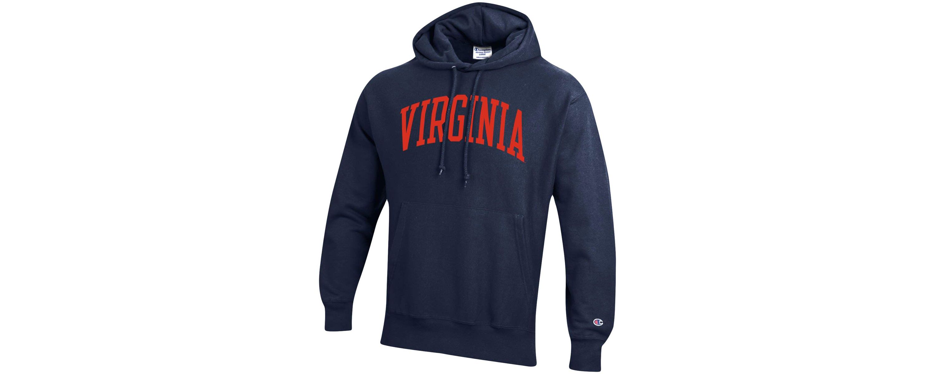 NCAA Virginia Cavaliers Team Arch Reverse Weave Relaxed Fit Pullover Hoodie