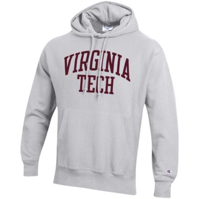 NCAA ed Virginia Tech Hokies Team Arch Reverse Weave Pullover Hoodie