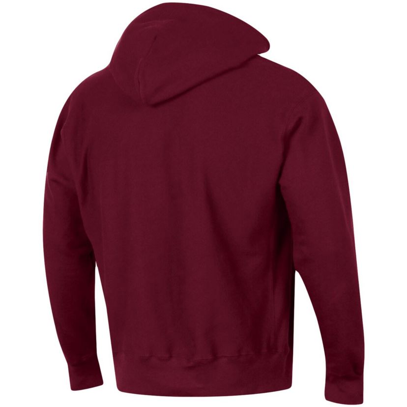 NCAA Virginia Tech Hokies Team Arch Reverse Weave Relaxed Fit Pullover Hoodie