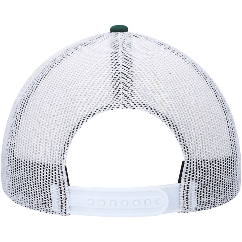 Oakland Athletics MLB Green/White Athletics Primary Logo Trucker Snapback Hat