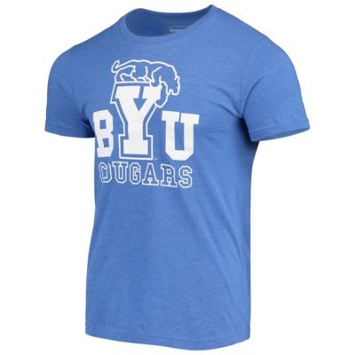 NCAA ed BYU Cougars Vintage Retro Logo T-Shirt