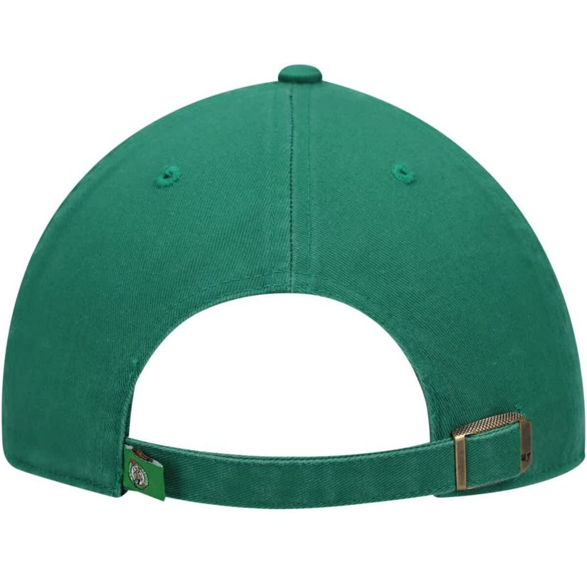 NBA Kelly Boston Celtics Logo Clean Up Adjustable Hat