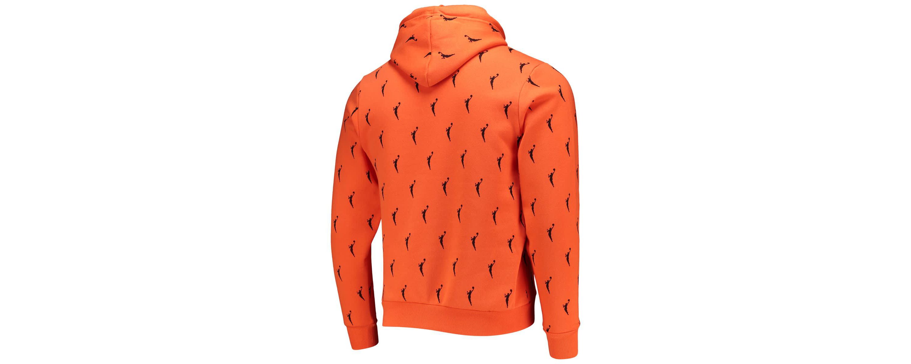 WNBA WNBA Allover Logowman Pullover Hoodie