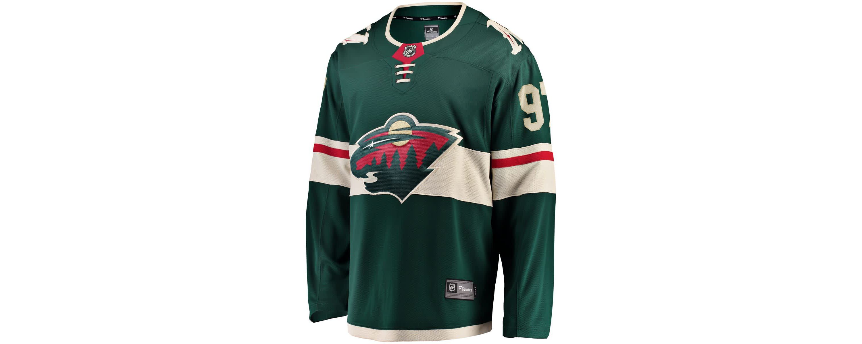 NHL Fanatics Kirill Kaprizov Minnesota Wild Home Breakaway Replica Jersey