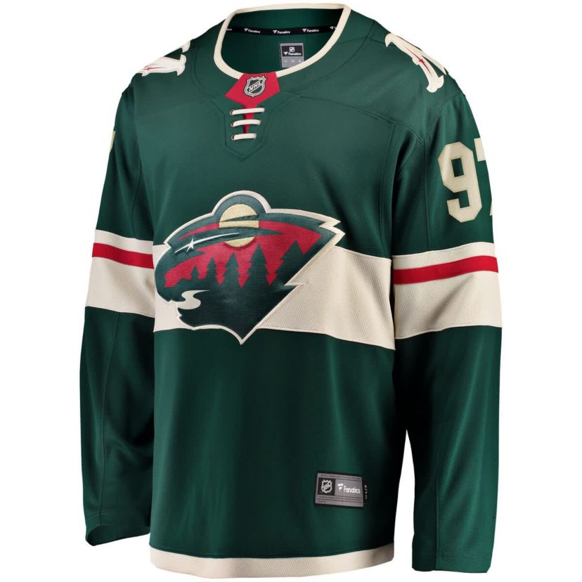 NHL Fanatics Kirill Kaprizov Minnesota Wild Home Breakaway Replica Jersey