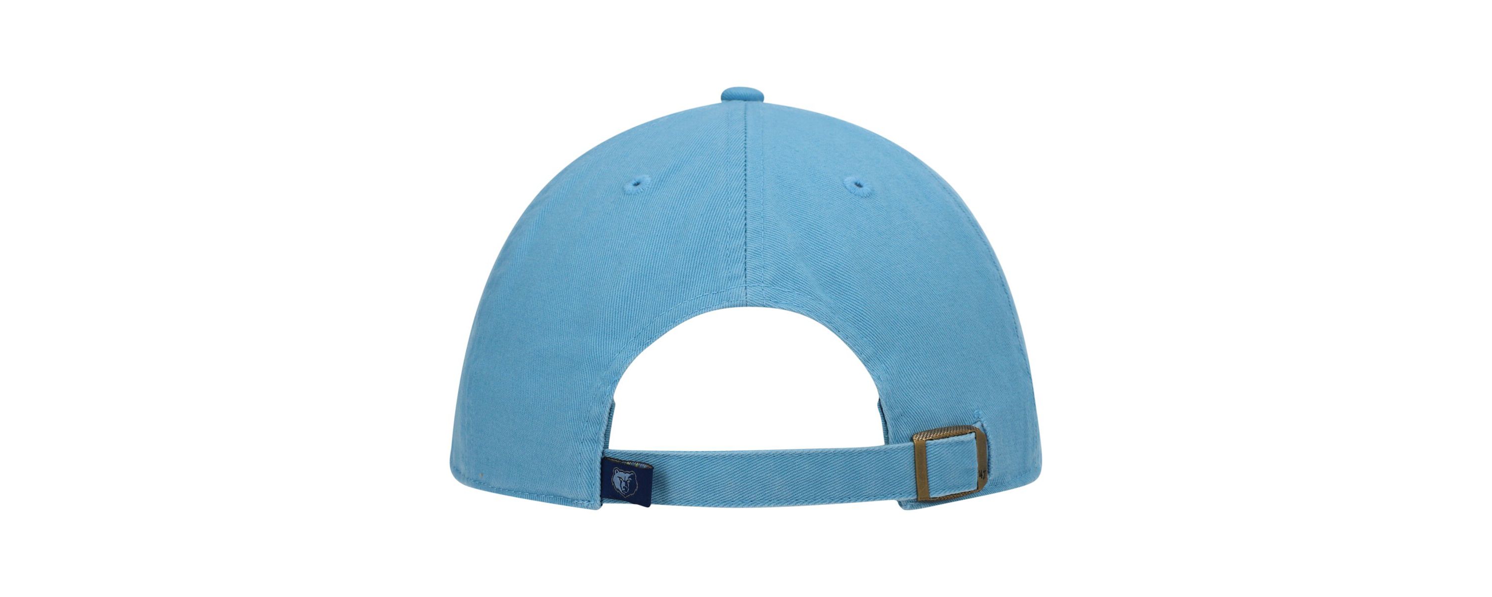 NBA Light Memphis Grizzlies Team Clean Up Adjustable Hat