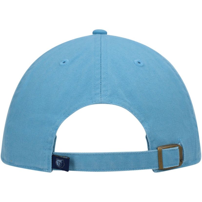 NBA Light Memphis Grizzlies Team Clean Up Adjustable Hat