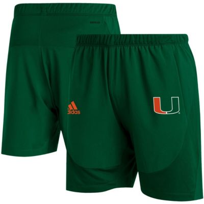 Miami (FL) Hurricanes NCAA Miami Hurricanes 2021 Sideline AEROREADY Training Shorts