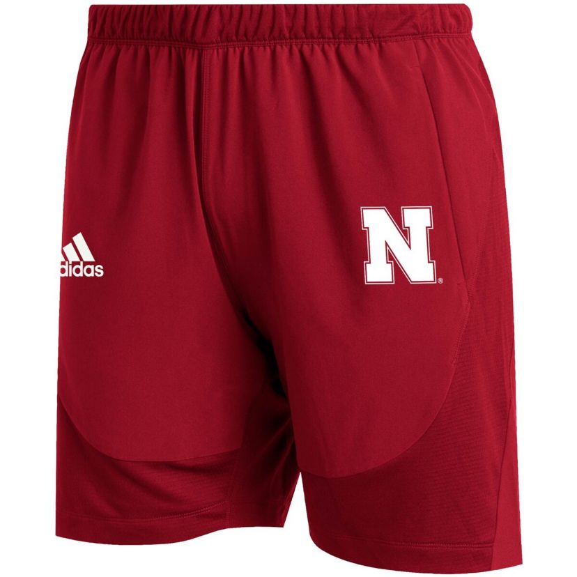 NCAA Nebraska Huskers 2021 Sideline AEROREADY Training Shorts