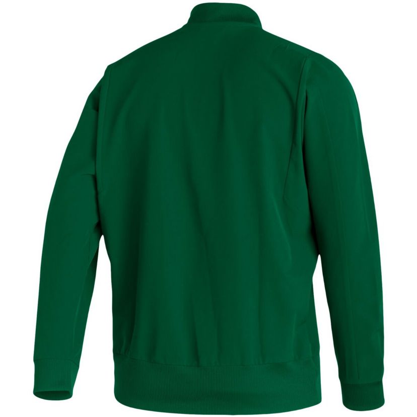 Miami (FL) Hurricanes NCAA Miami Hurricanes 2021 Sideline Woven Primeblue Full-Zip Bomber Jacket