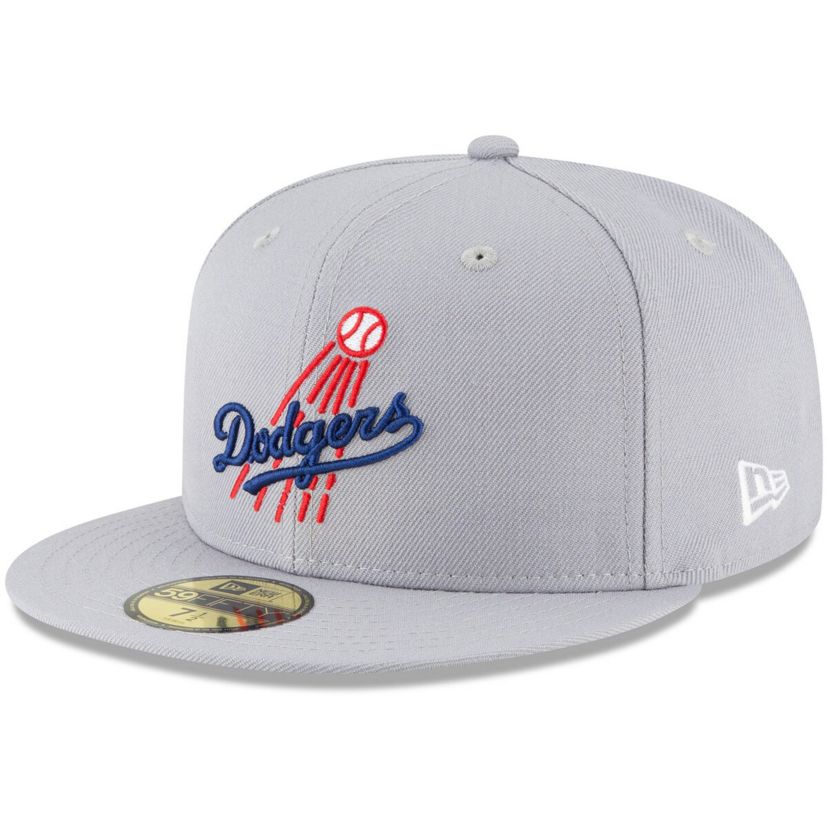 MLB Los Angeles Dodgers Cooperstown Collection Logo 59FIFTY Fitted Hat