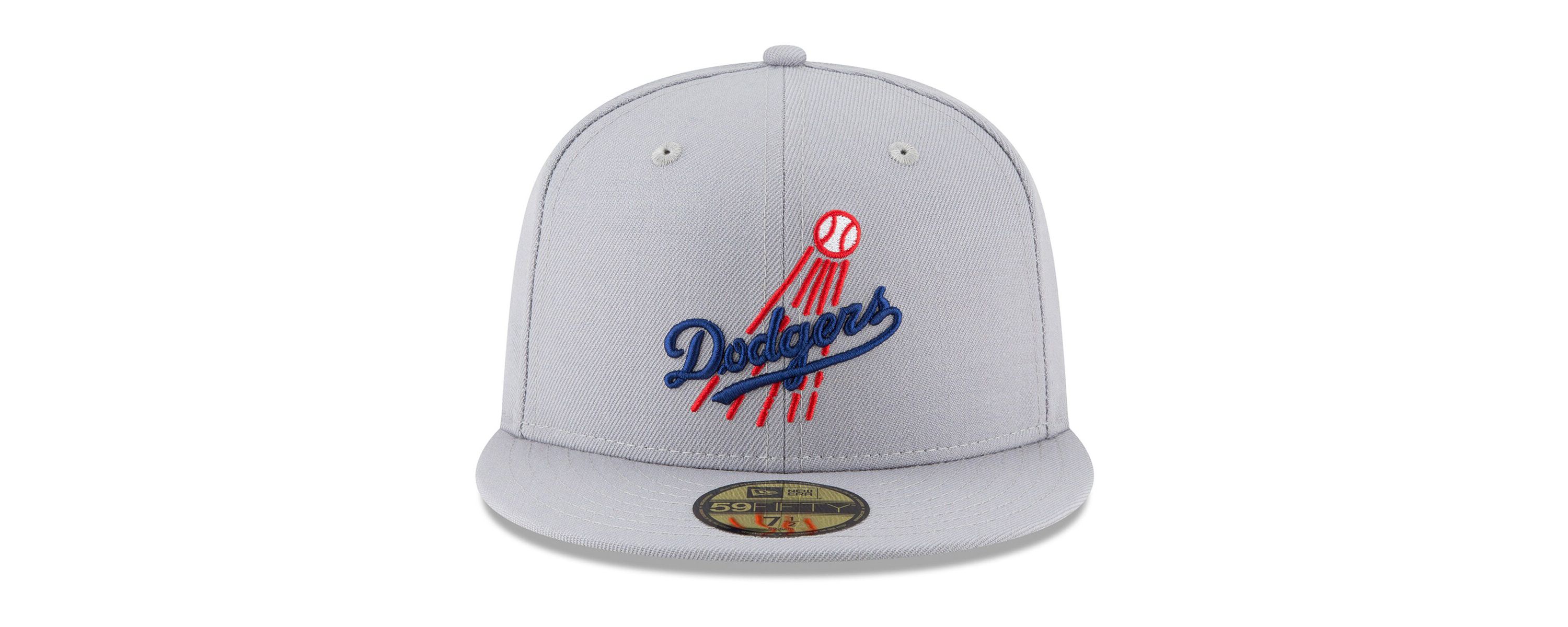 MLB Los Angeles Dodgers Cooperstown Collection Logo 59FIFTY Fitted Hat