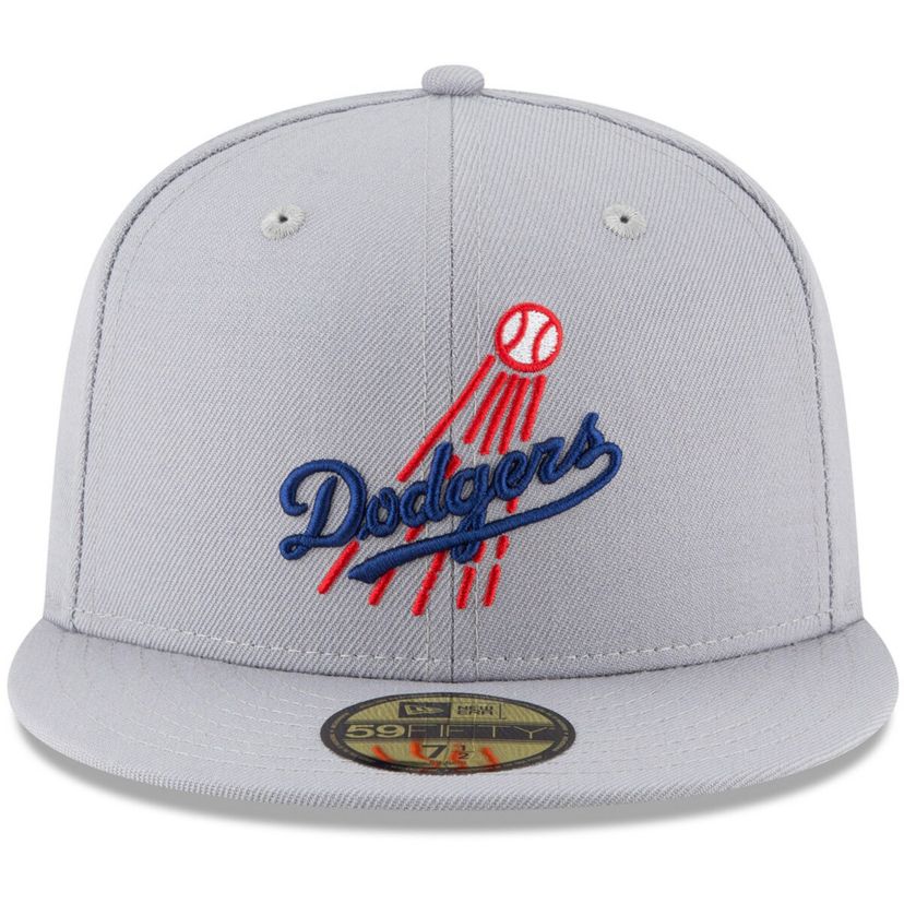 MLB Los Angeles Dodgers Cooperstown Collection Logo 59FIFTY Fitted Hat