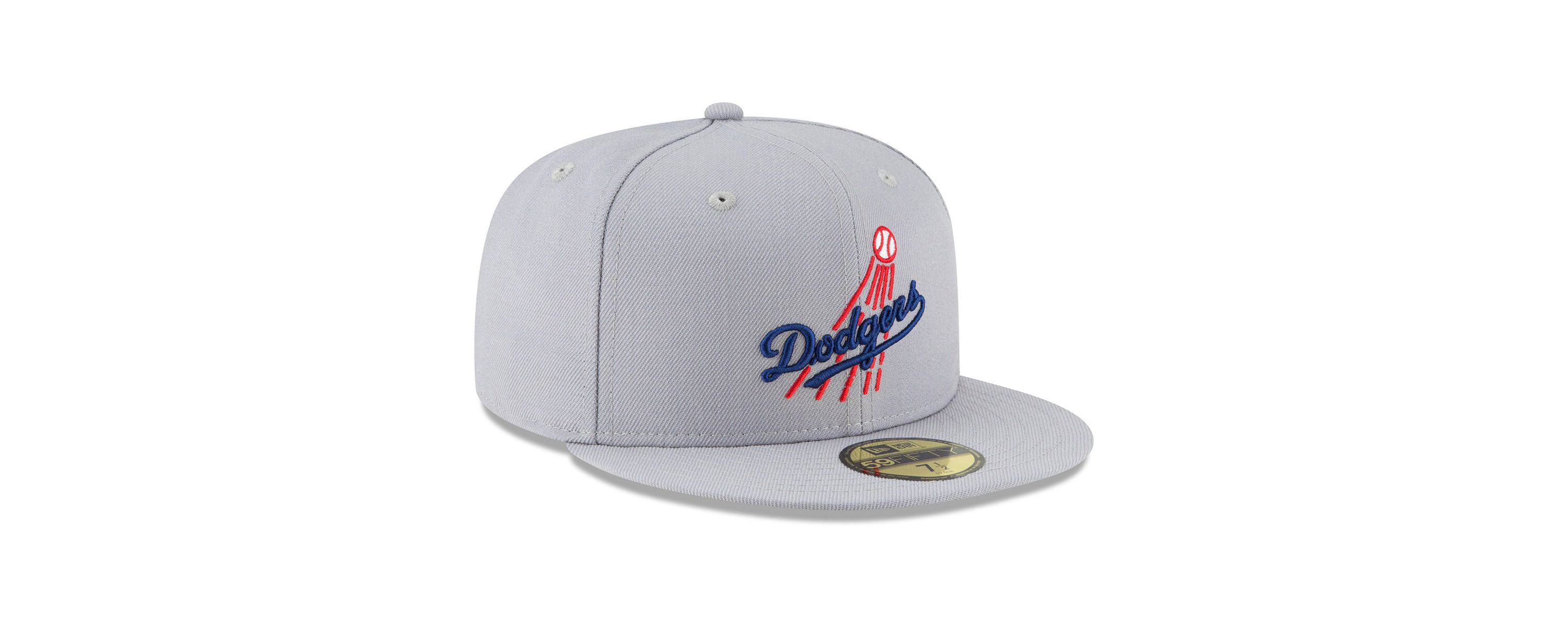 MLB Los Angeles Dodgers Cooperstown Collection Logo 59FIFTY Fitted Hat