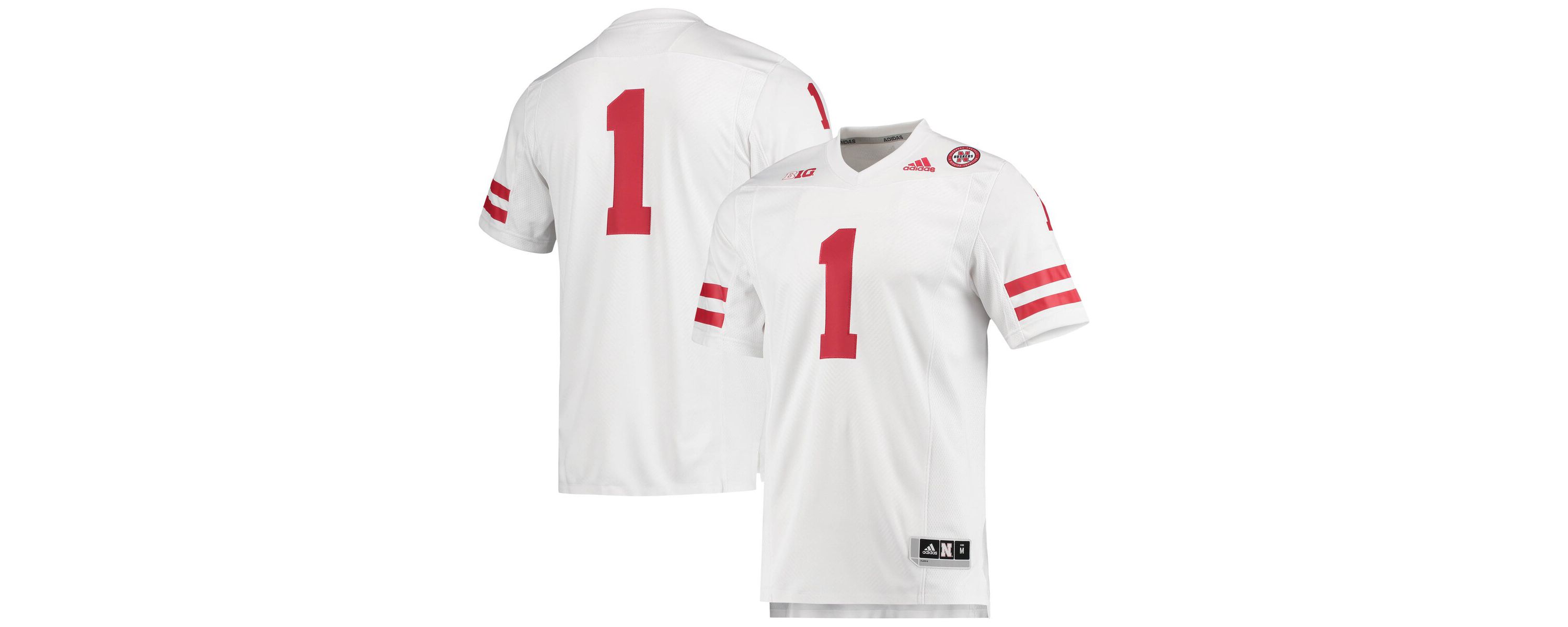 NCAA #1 Nebraska Huskers Team Premier Football Jersey