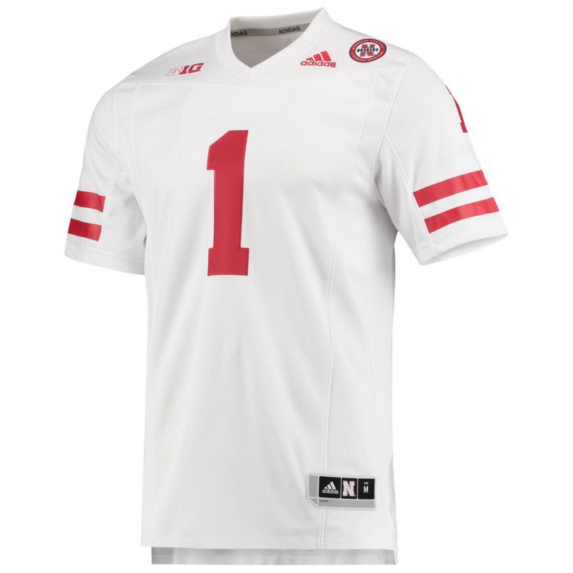 NCAA #1 Nebraska Huskers Team Premier Football Jersey