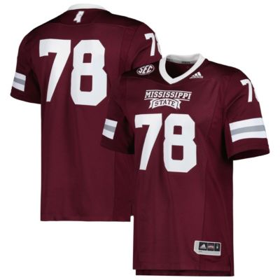 NCAA #78 Mississippi State Bulldogs Team Premier Football Jersey