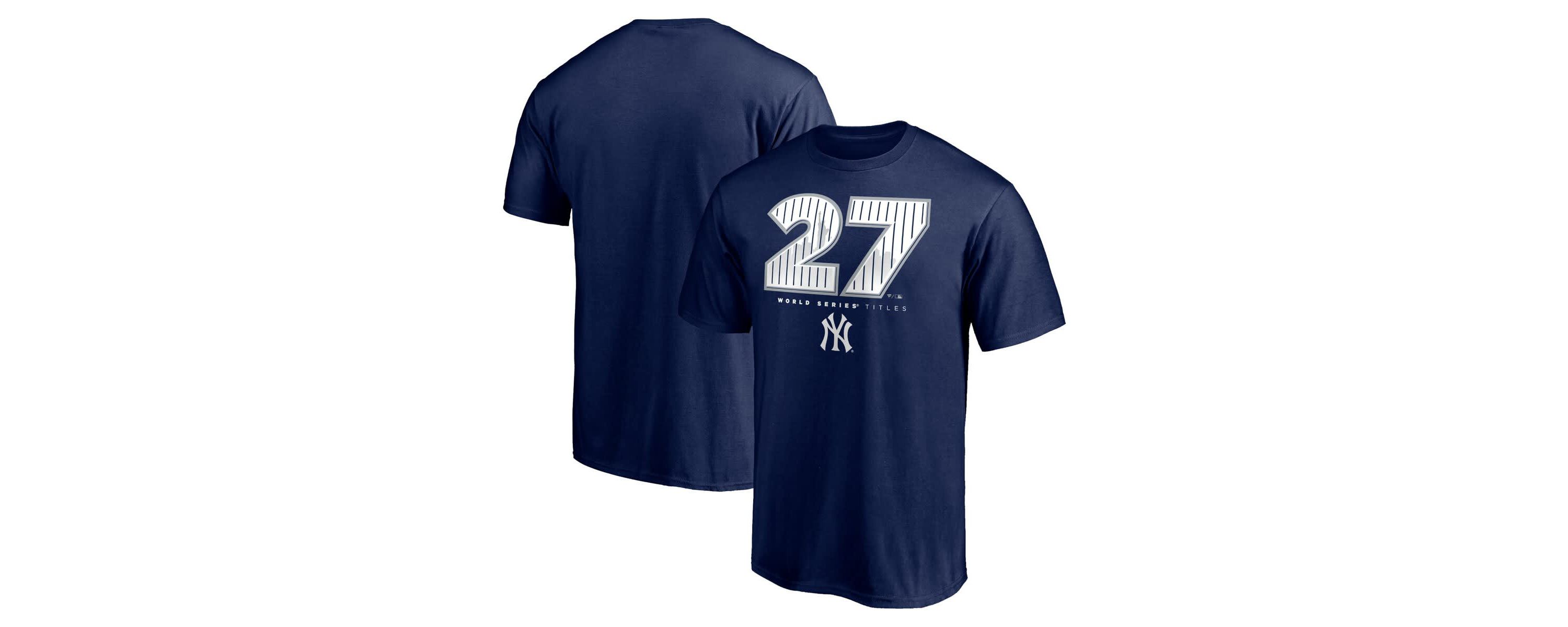 MLB New York Yankees Hometown World Series Titles T-Shirt