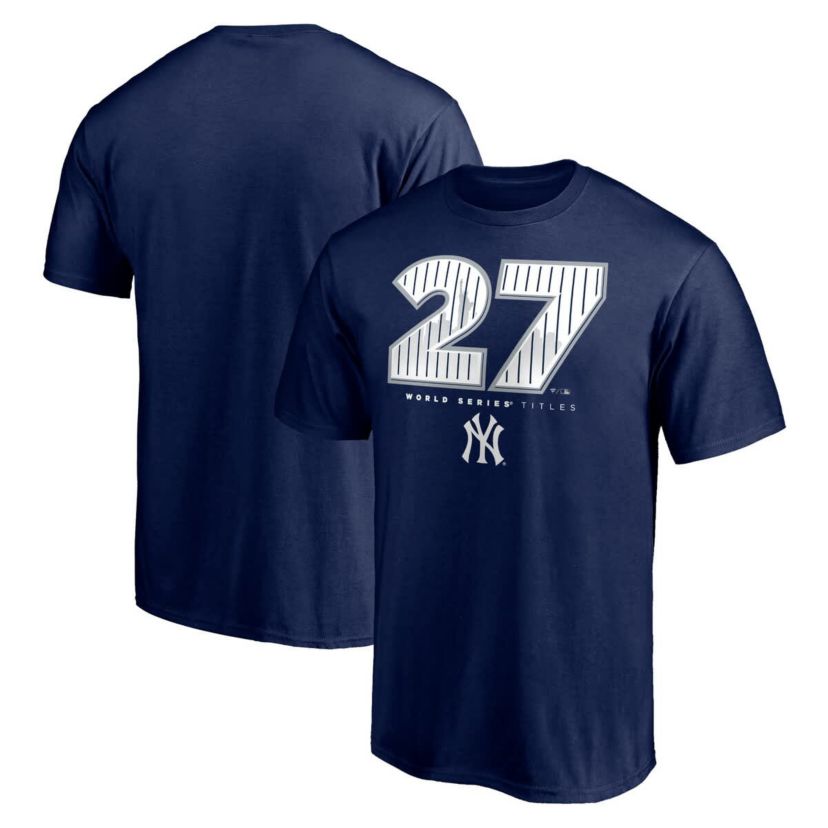 MLB New York Yankees Hometown World Series Titles T-Shirt