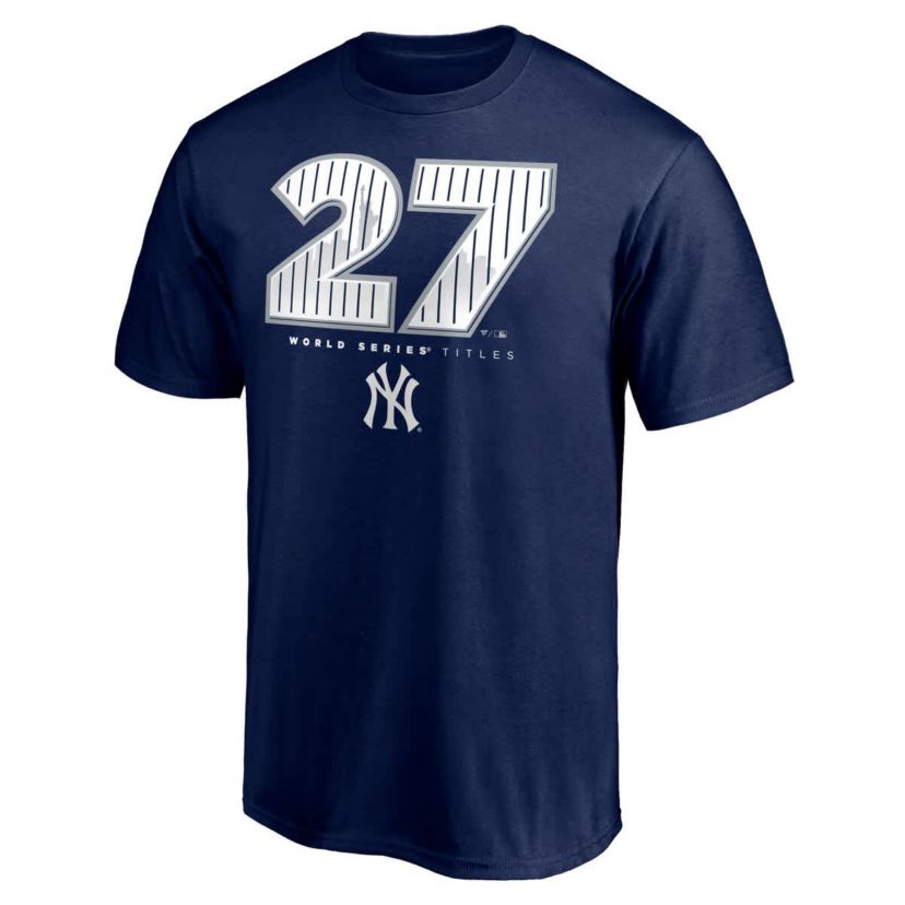 MLB New York Yankees Hometown World Series Titles T-Shirt
