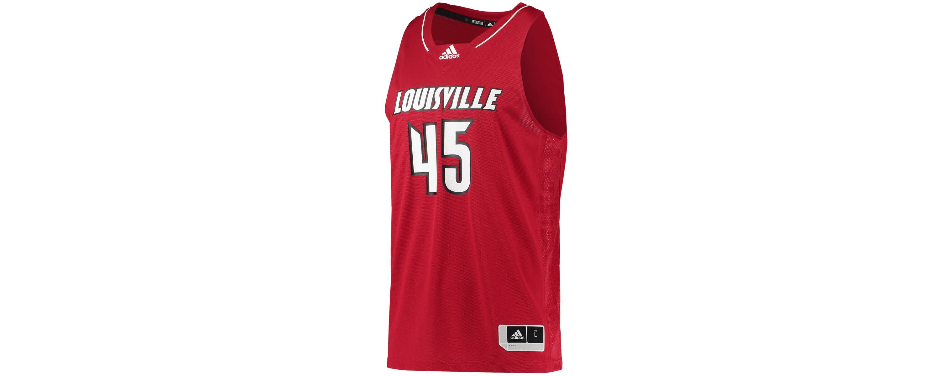 NCAA #45 Louisville Cardinals Swingman Basketball Jersey
