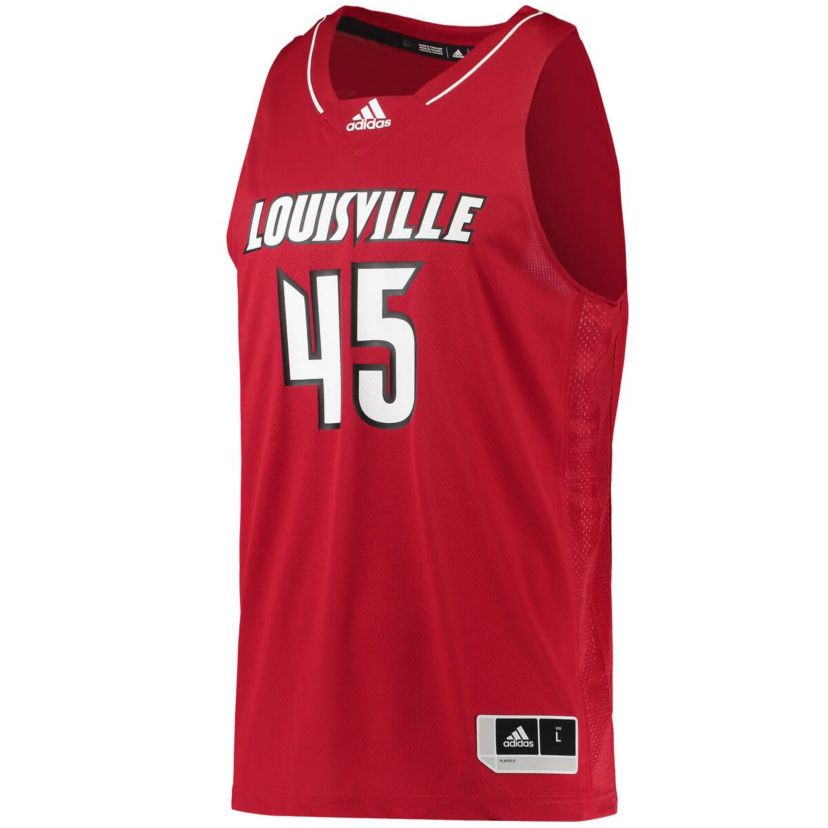 NCAA #45 Louisville Cardinals Swingman Basketball Jersey