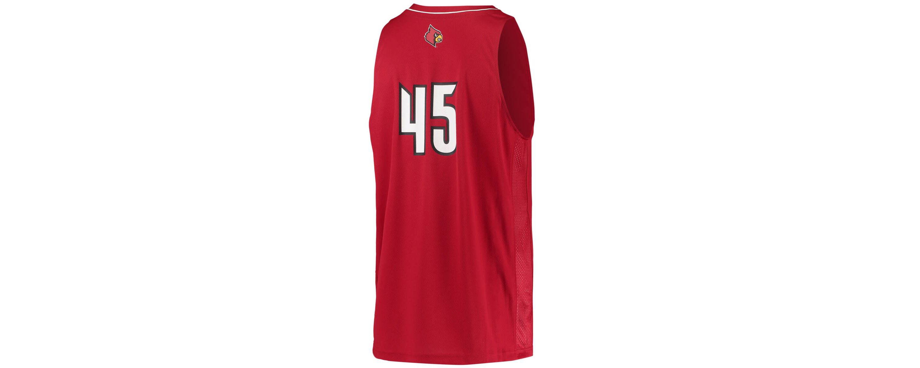 NCAA #45 Louisville Cardinals Swingman Basketball Jersey