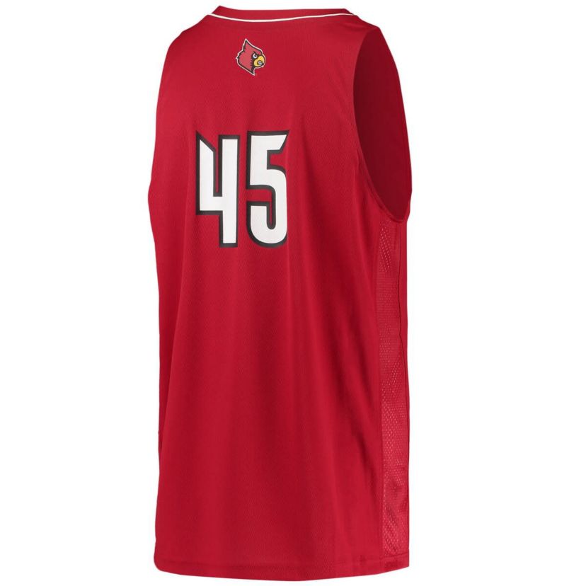NCAA #45 Louisville Cardinals Swingman Basketball Jersey