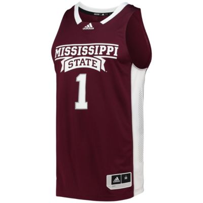 NCAA #1 Mississippi State Bulldogs Team Swingman Basketball Jersey