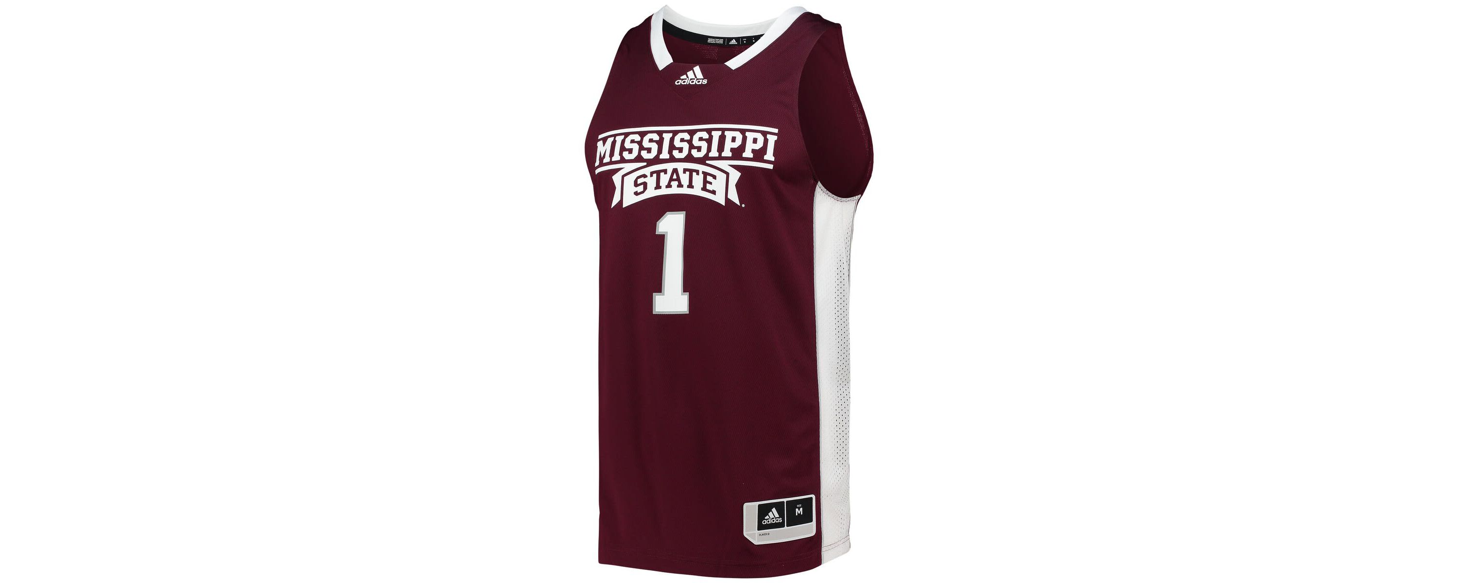 NCAA #1 Mississippi State Bulldogs Team Swingman Basketball Jersey