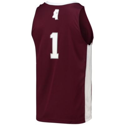 NCAA #1 Mississippi State Bulldogs Team Swingman Basketball Jersey