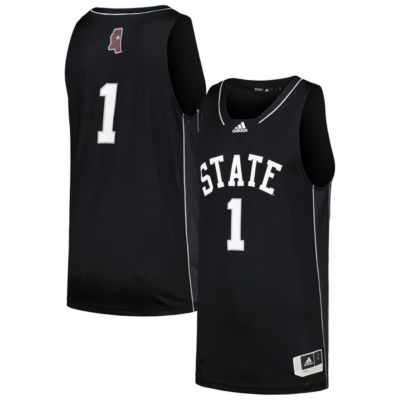 NCAA #1 Mississippi State Bulldogs Swingman Basketball Jersey