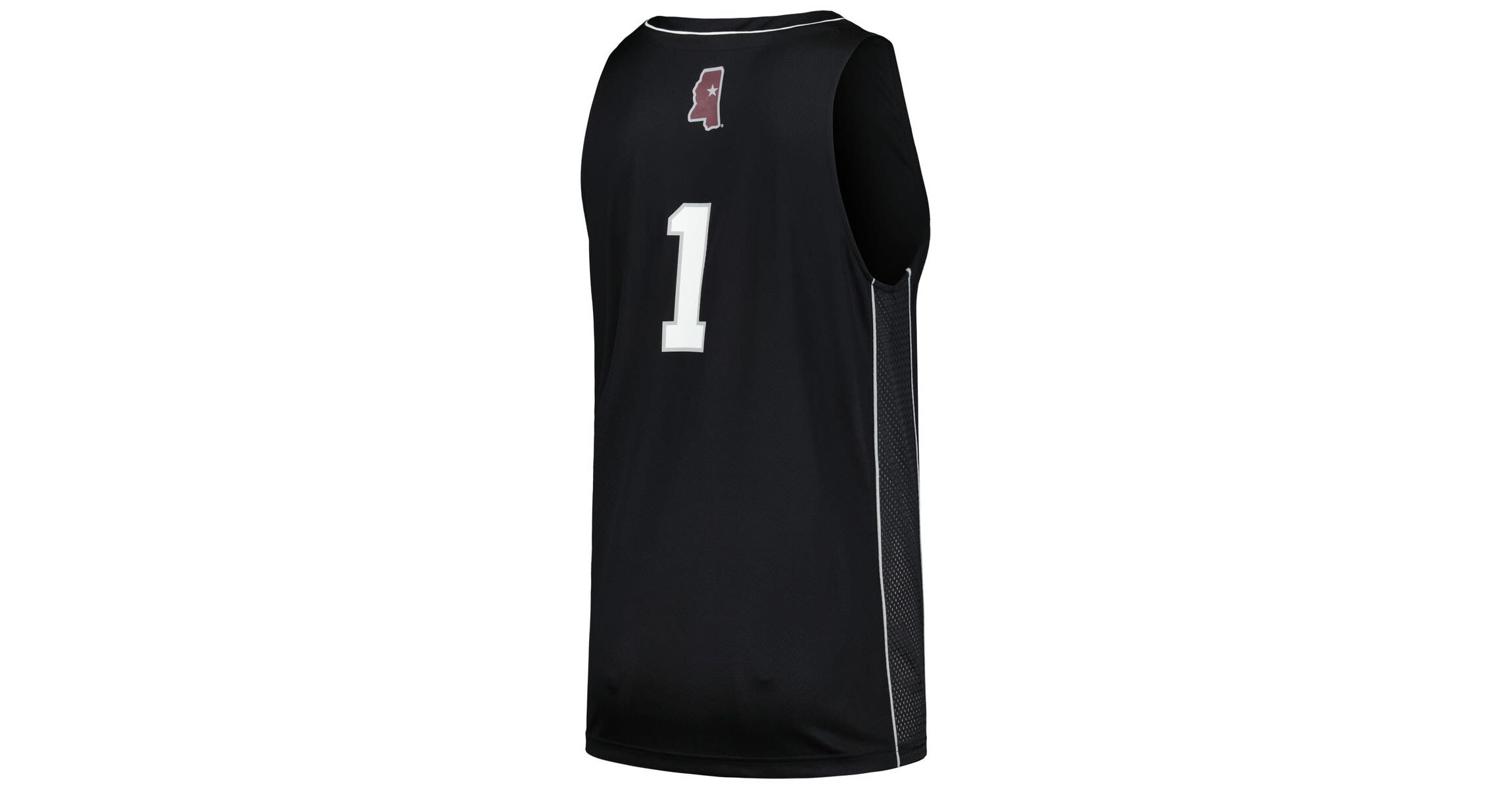 NCAA #1 Mississippi State Bulldogs Swingman Basketball Jersey