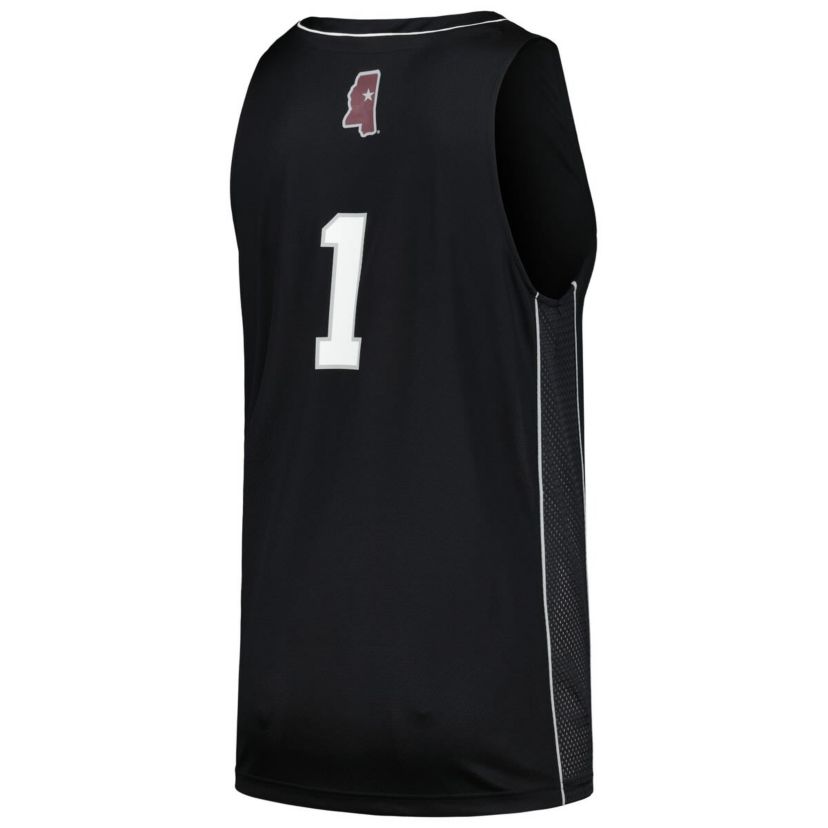 NCAA #1 Mississippi State Bulldogs Swingman Basketball Jersey