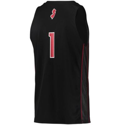 Rutgers Scarlet Knights NCAA #1 Swingman Basketball Jersey