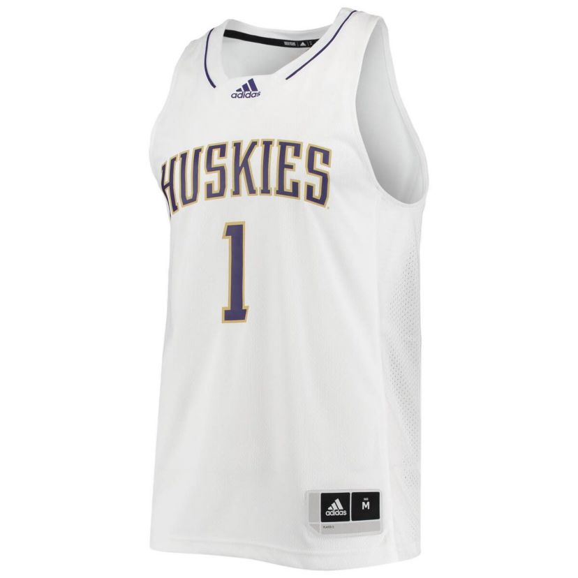 NCAA #1 Washington Huskies Swingman Basketball Jersey