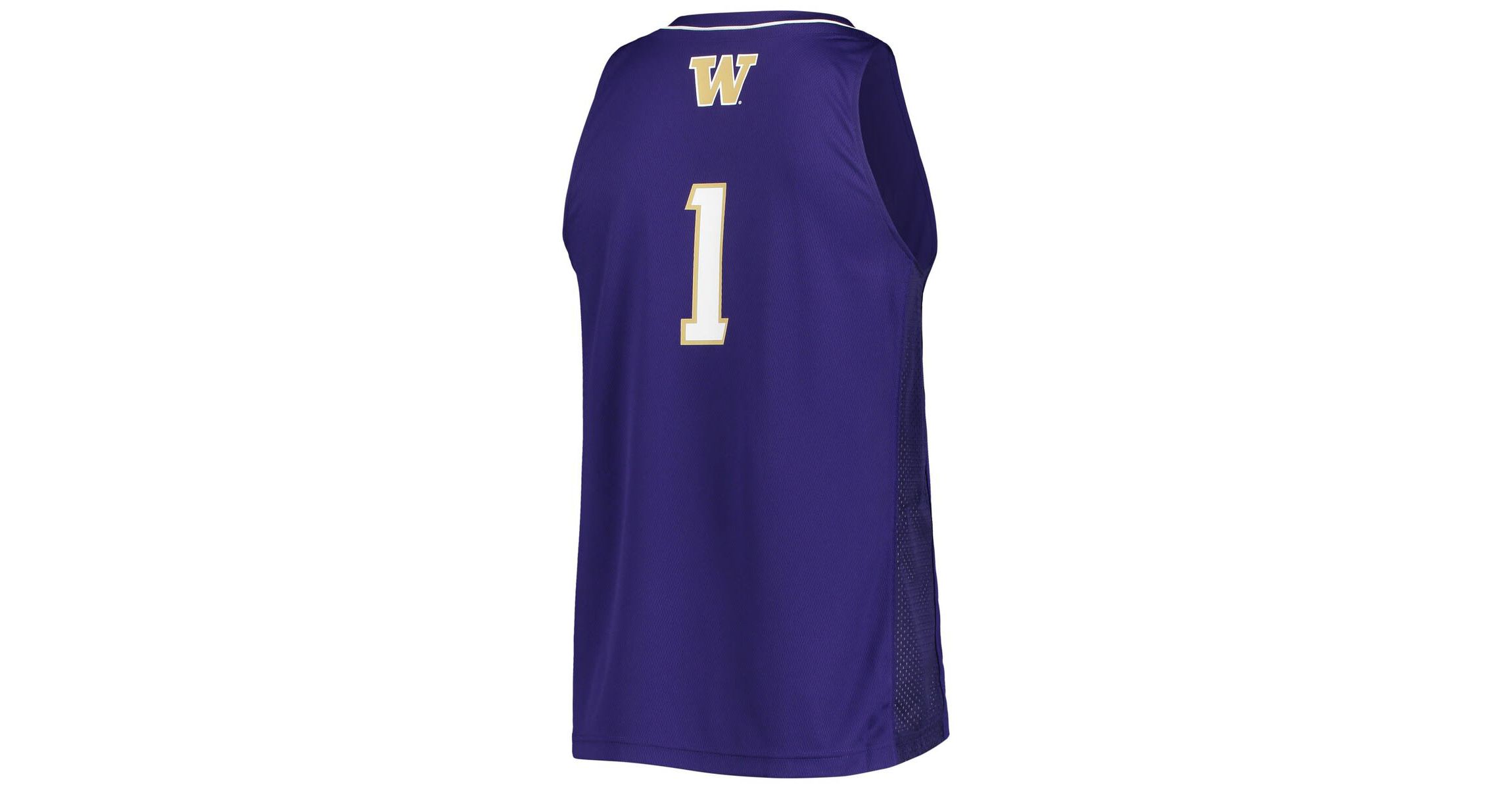 NCAA #1 Washington Huskies Team Swingman Basketball Jersey