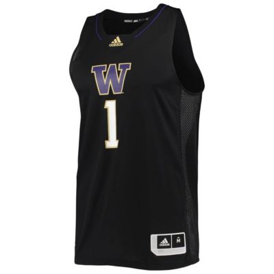 NCAA #1 Washington Huskies Swingman Basketball Jersey