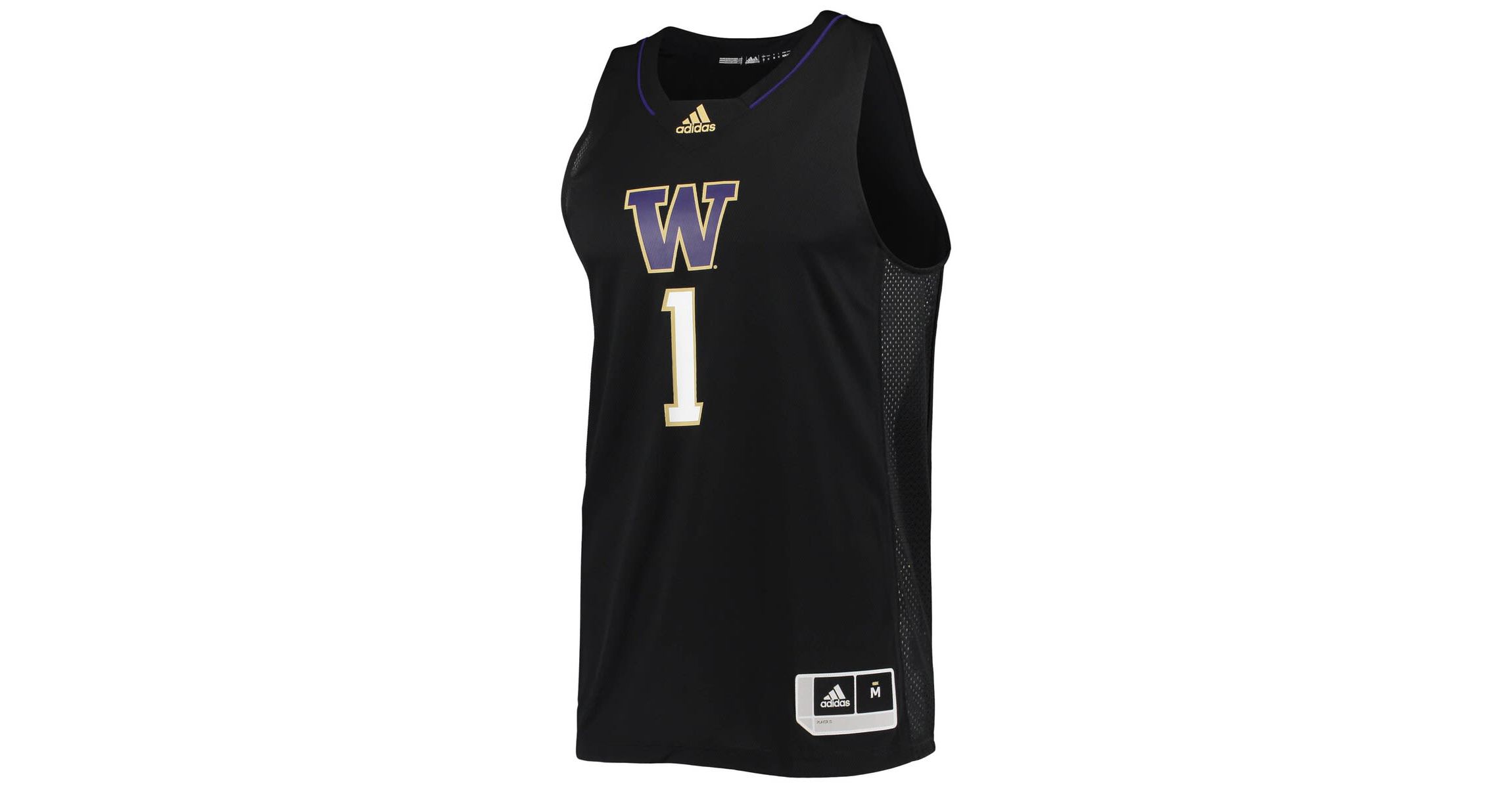 NCAA #1 Washington Huskies Swingman Basketball Jersey