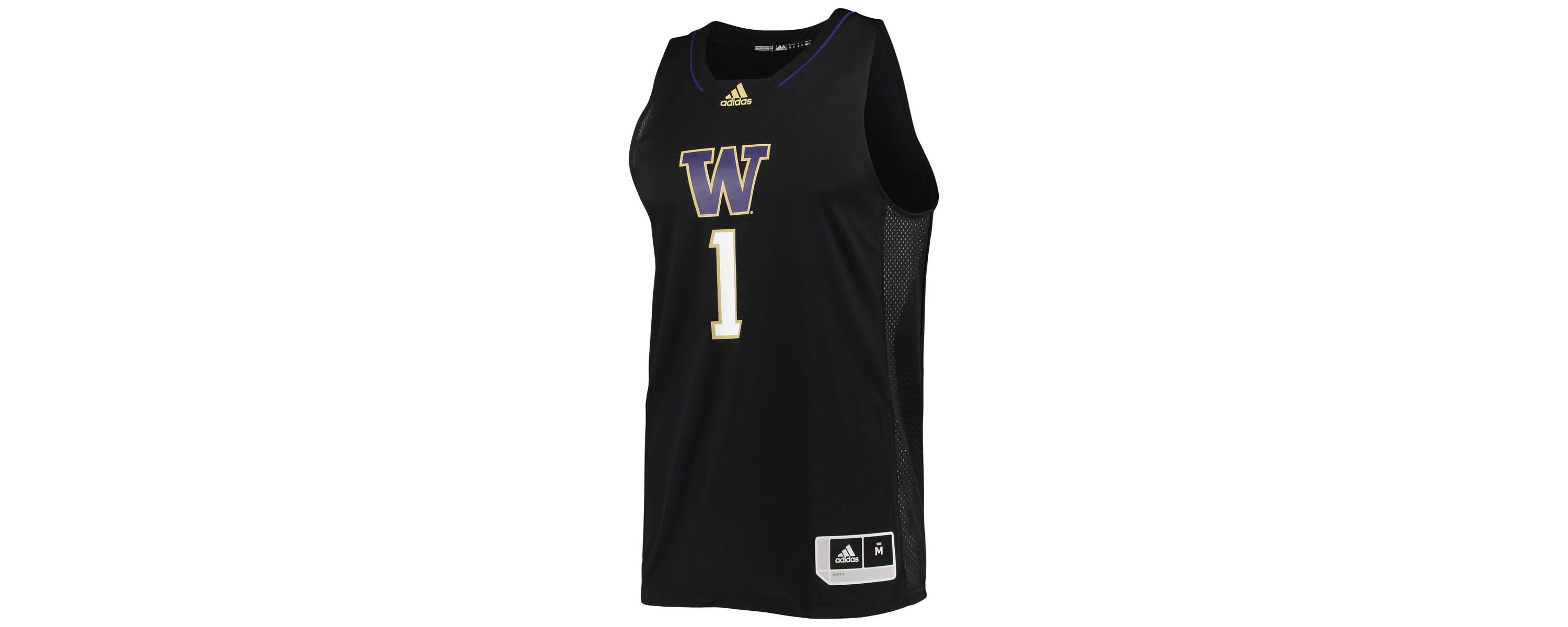 NCAA #1 Washington Huskies Swingman Basketball Jersey